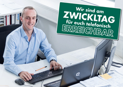 Zwickltag erreichbar